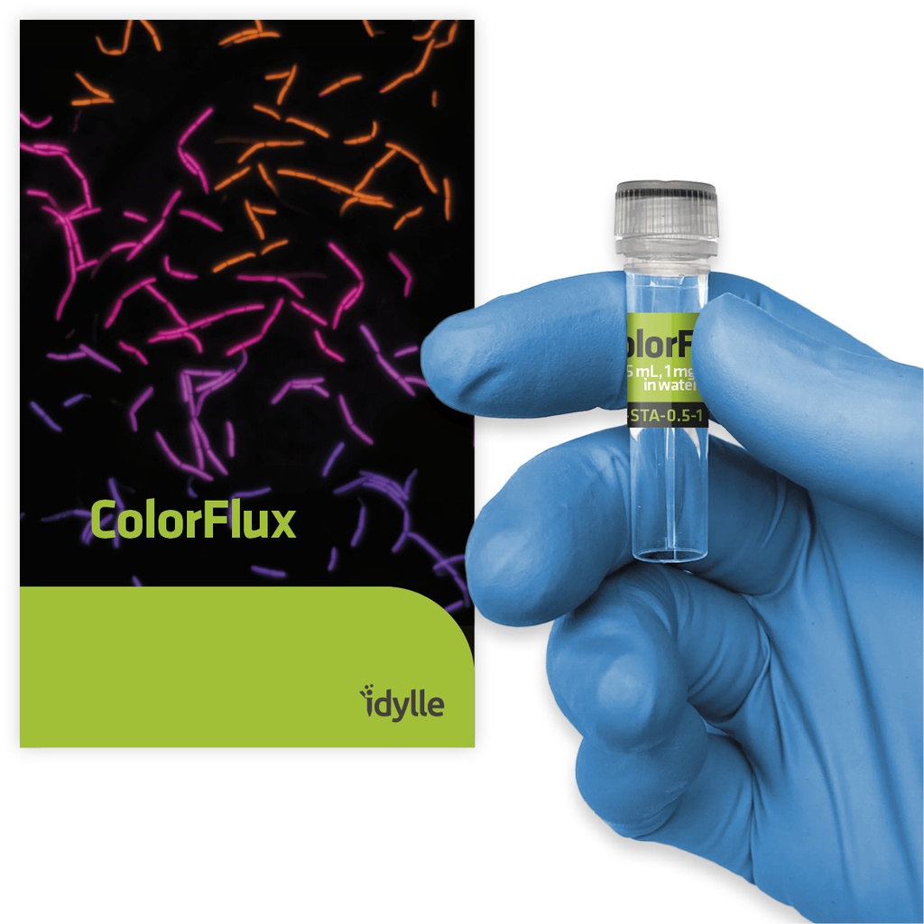 ColorFlux - A visual indicator of bacterial efflux 細(xì)菌外排指示劑